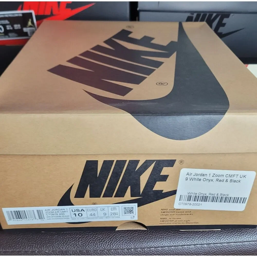 Air Jordan 1 High Zoom CMFT Pumpkin Spice CT0978-200 Men's Size 10 New